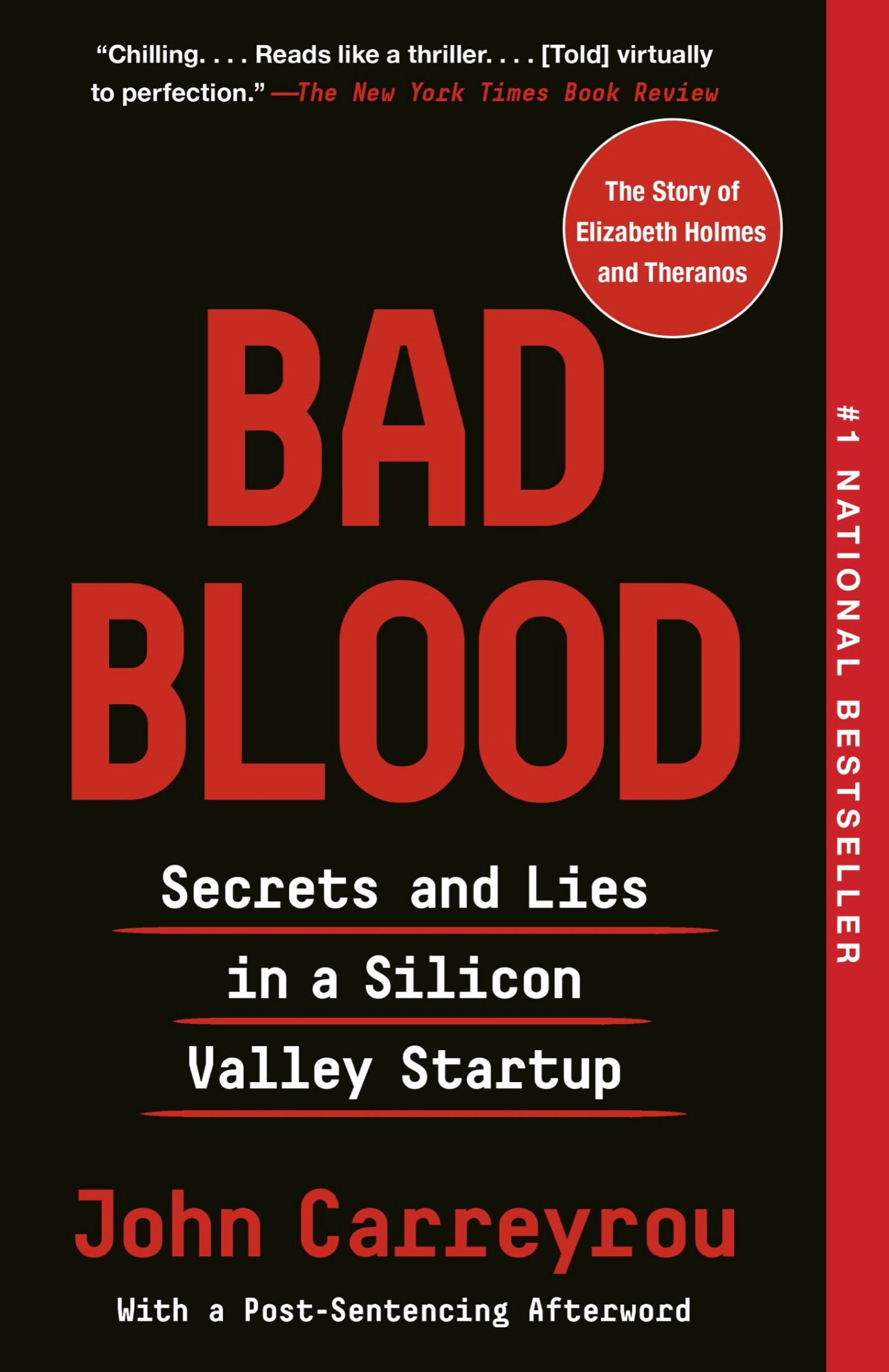 Bad Blood: Secrets and Lies in a Silicon Valley Startup